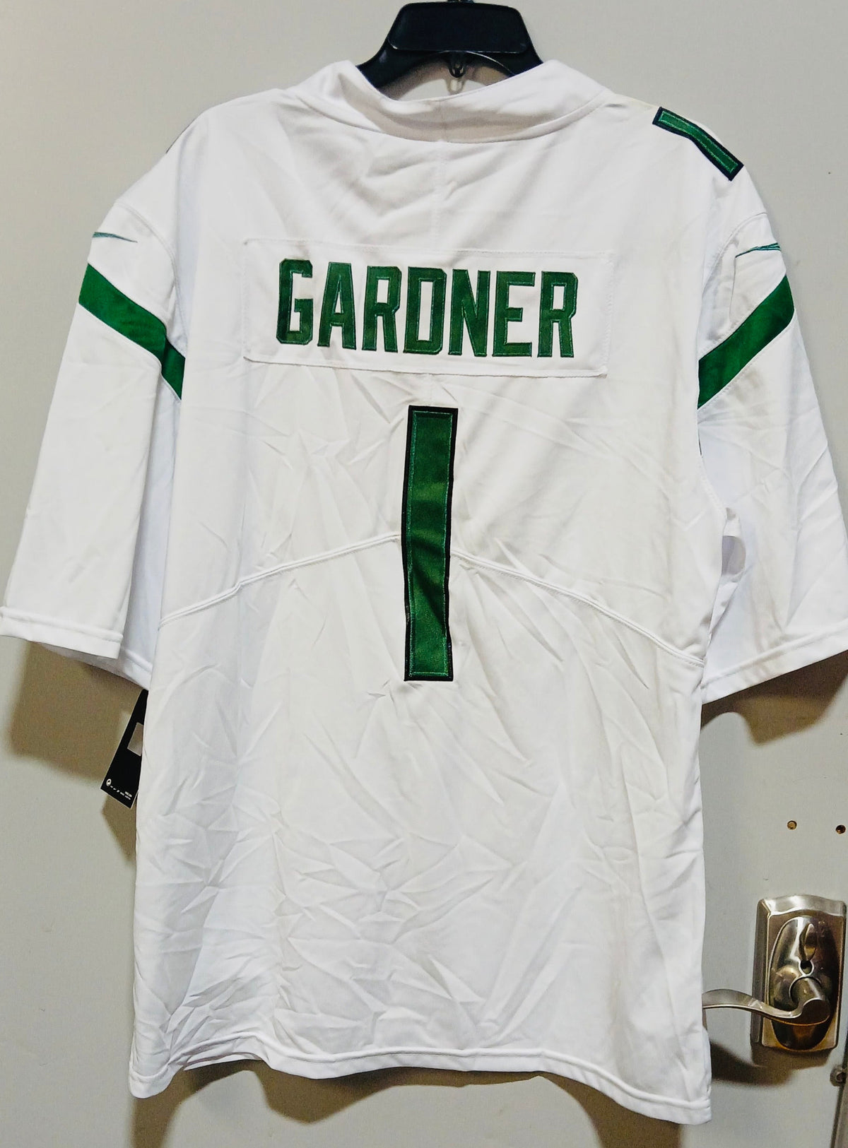 Sauce Gardner New York Jets Official NFL Nike Jersey white product image 1