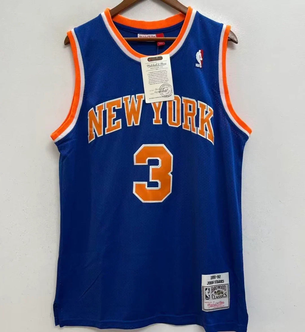 Any NAME and NUMBER customized New York Knicks Official NBA product image 2