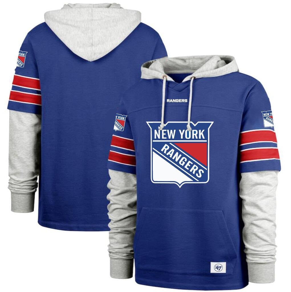 New York Rangers Official NHL 47 brand hoodie product image 1
