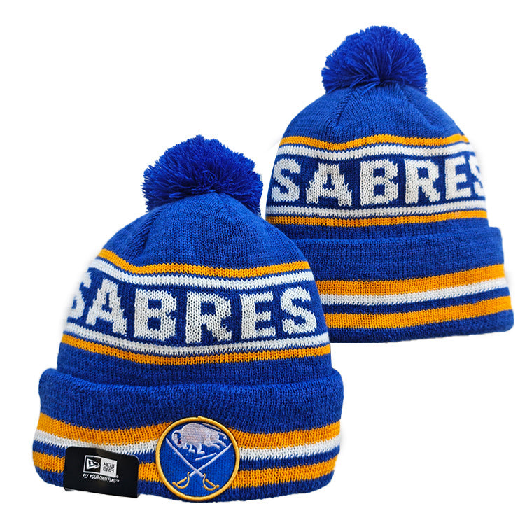Buffalo Sabres NHL New Era winter Hat with Pom product image 1