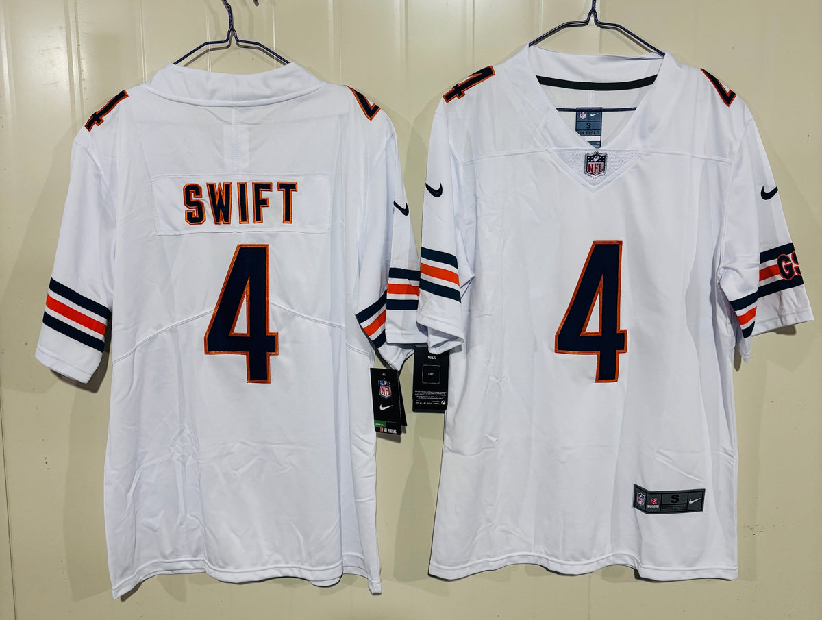 D’Andre Swift Chicago Bears official NFL Nike Jersey White product image 1