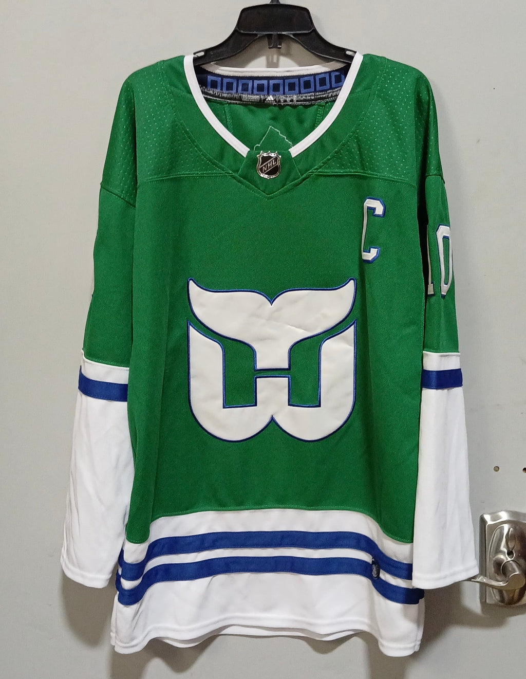Ron Francis Hartford Whalers Official NHL Adidas Jersey product image 2