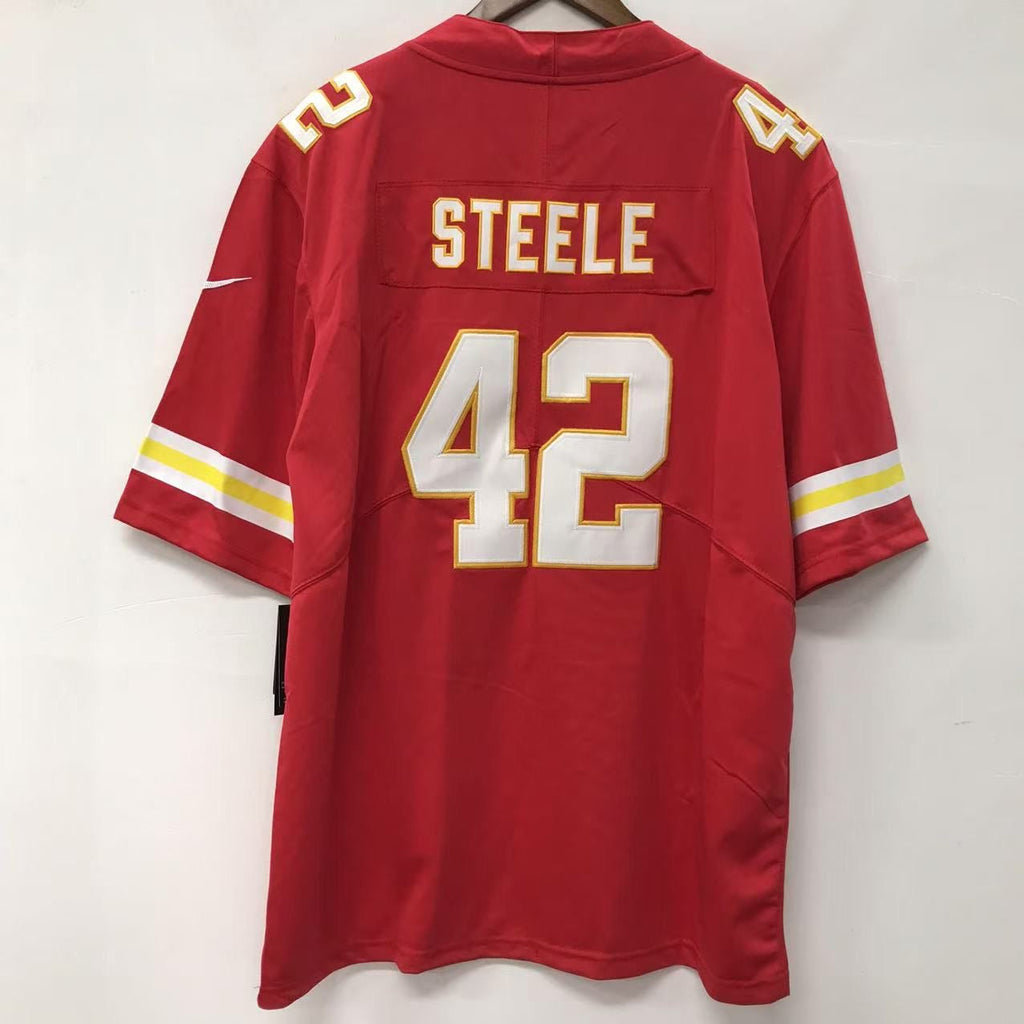 Carson Steele Kansas City Chiefs official NFL Nike Jersey product image 1