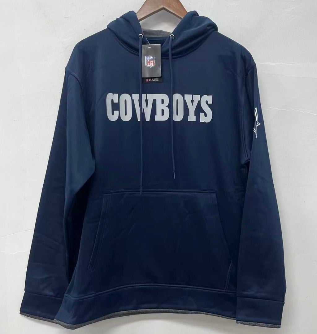 Dallas Cowboys dark blue hoodie NFL licensed product image 1