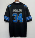 Alex Anzalone Detroit Lions Jersey black 2025 product image 1