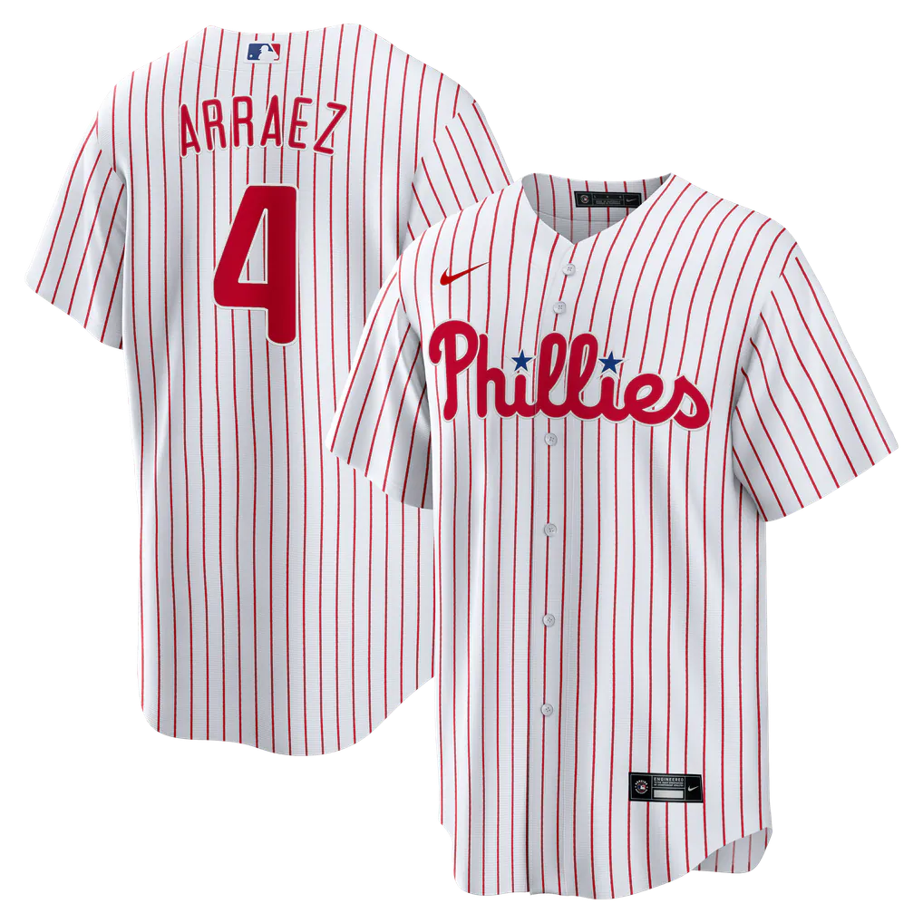 Luis Arraez #4 YOUTH KIDS Philadelphia Phillies Official product image 1