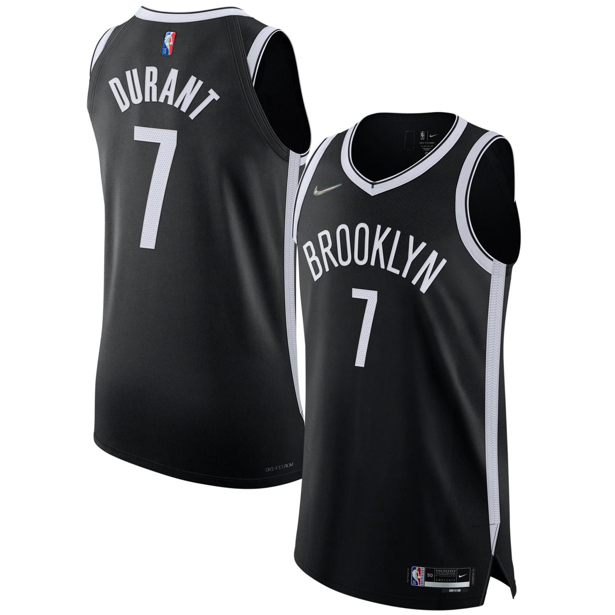 Kevin Durant Brooklyn Nets Official NBA Nike Jersey black product image 1