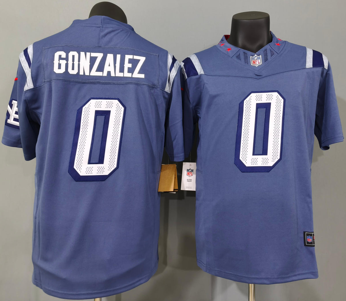 Christian Gonzalez YOUTH KIDS New England Patriots Official product image 1
