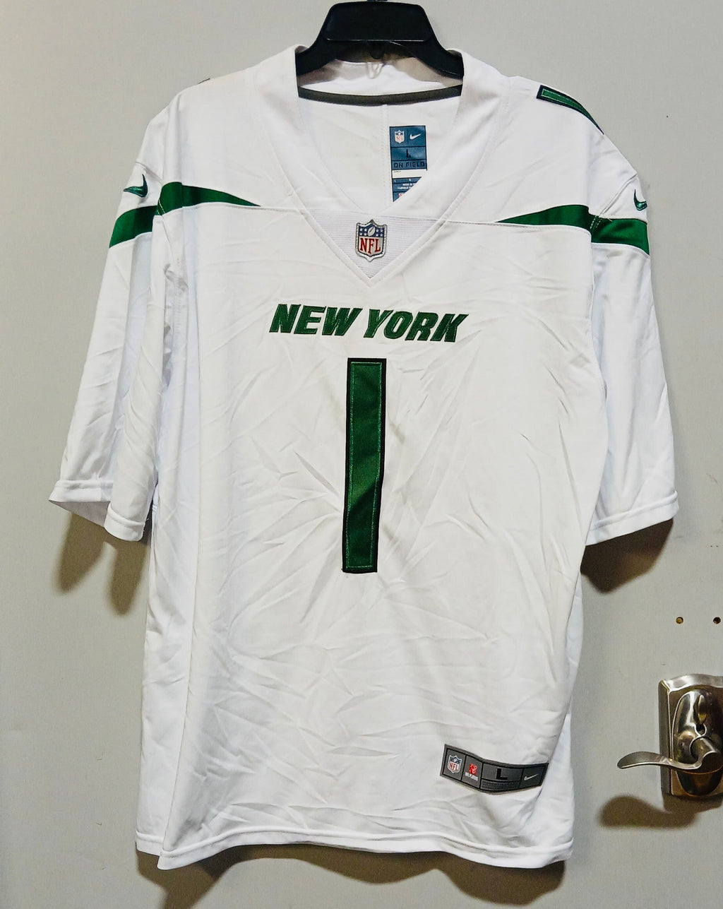 Sauce Gardner New York Jets Official NFL Nike Jersey white product image 2