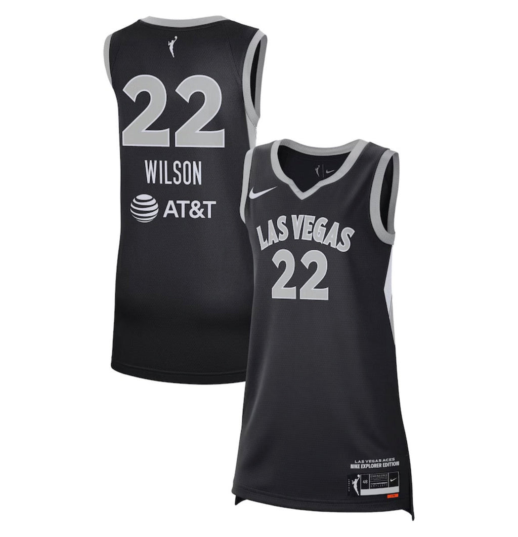 A’ja Wilson Las Vegas Aces Official WNBA Nike Jersey product image 1