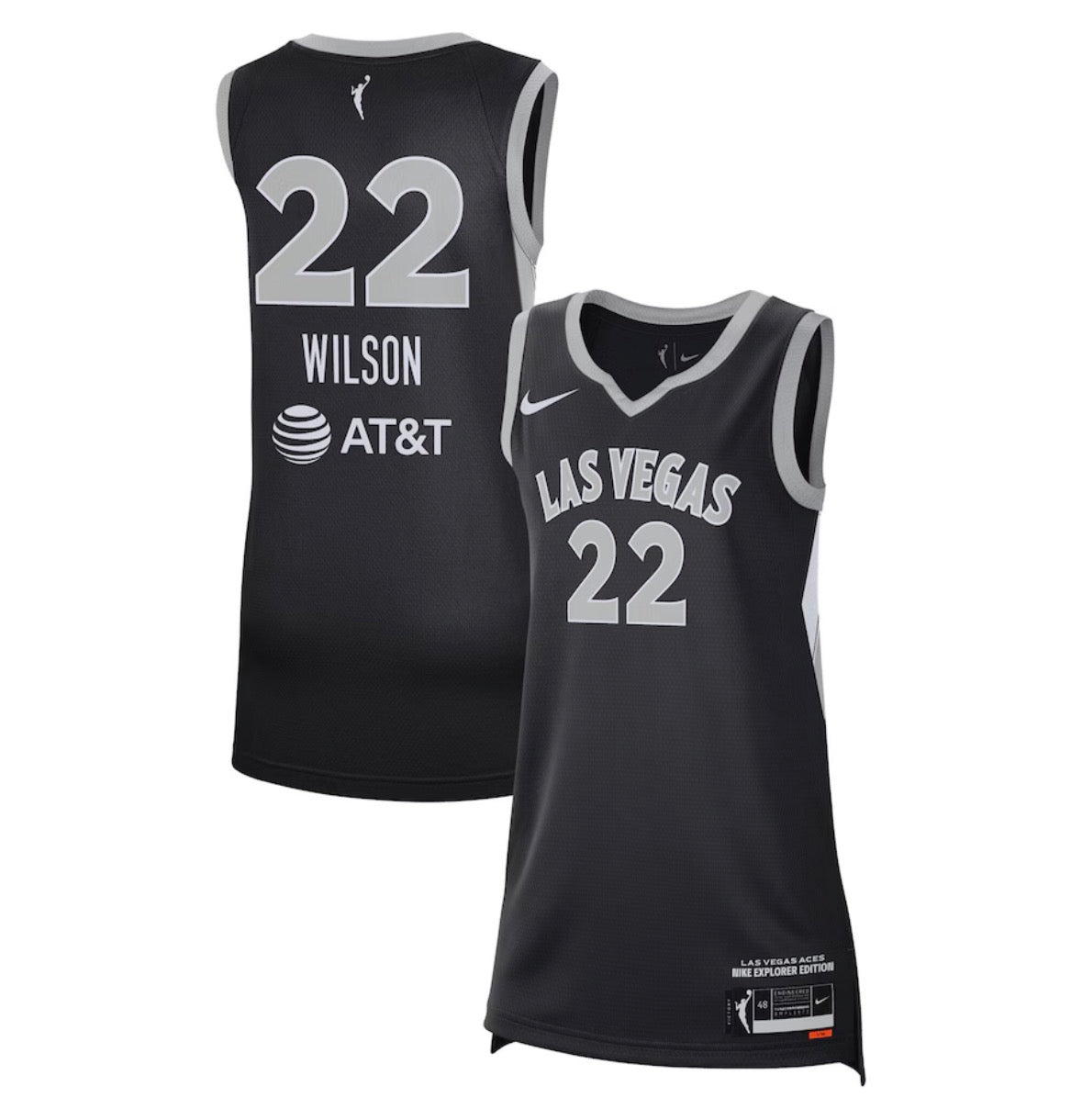 A’ja Wilson Las Vegas Aces Official WNBA Nike Jersey product image 1