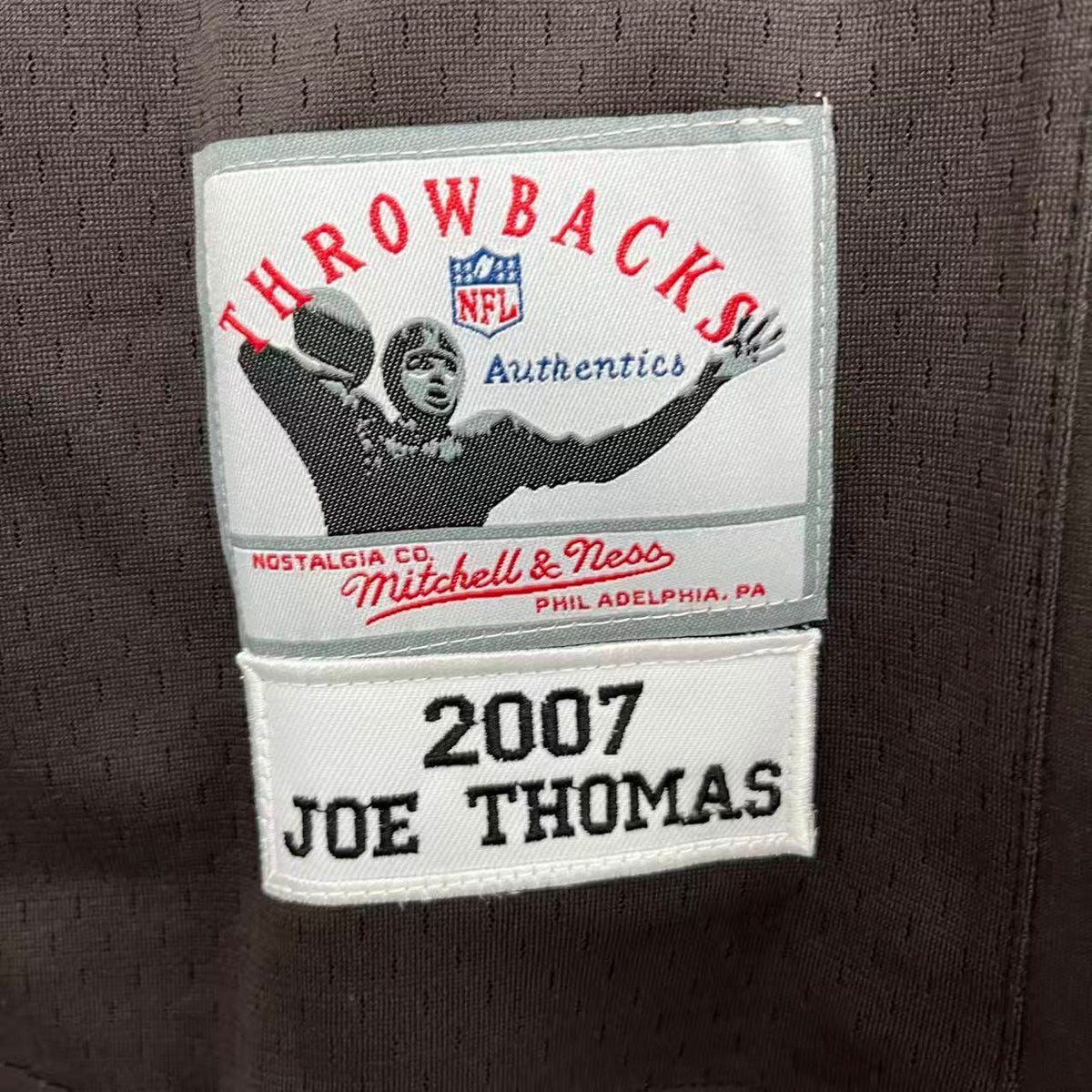 Joe Thomas Cleveland Browns Official NFL Jersey Mitchell & product image 3