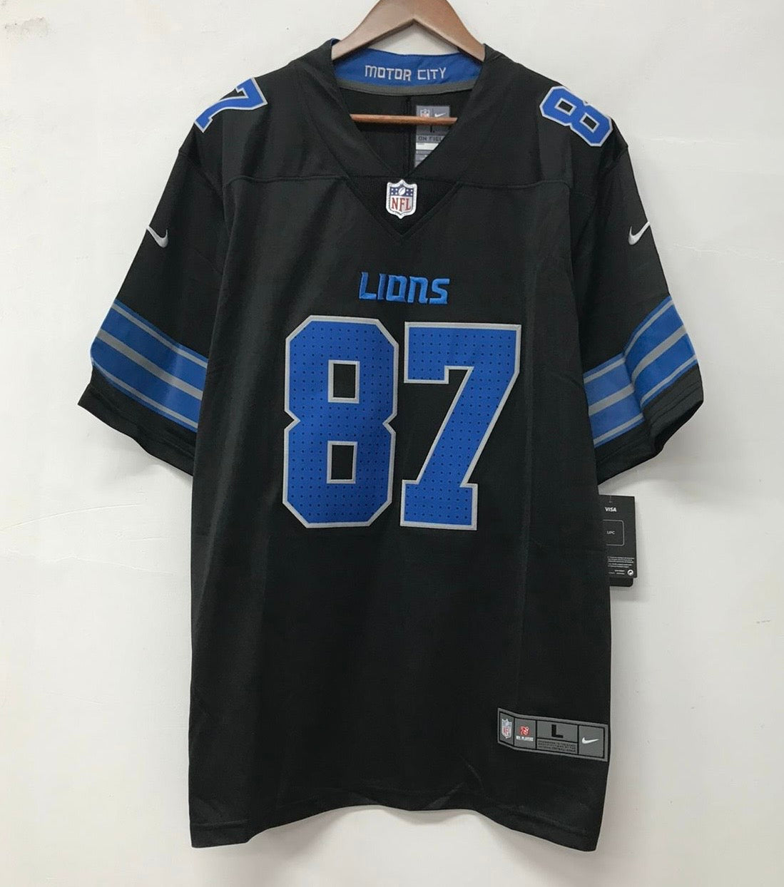 Sam LaPorta Detroit Lions Official NFL 2024 Nike Jersey product image 3
