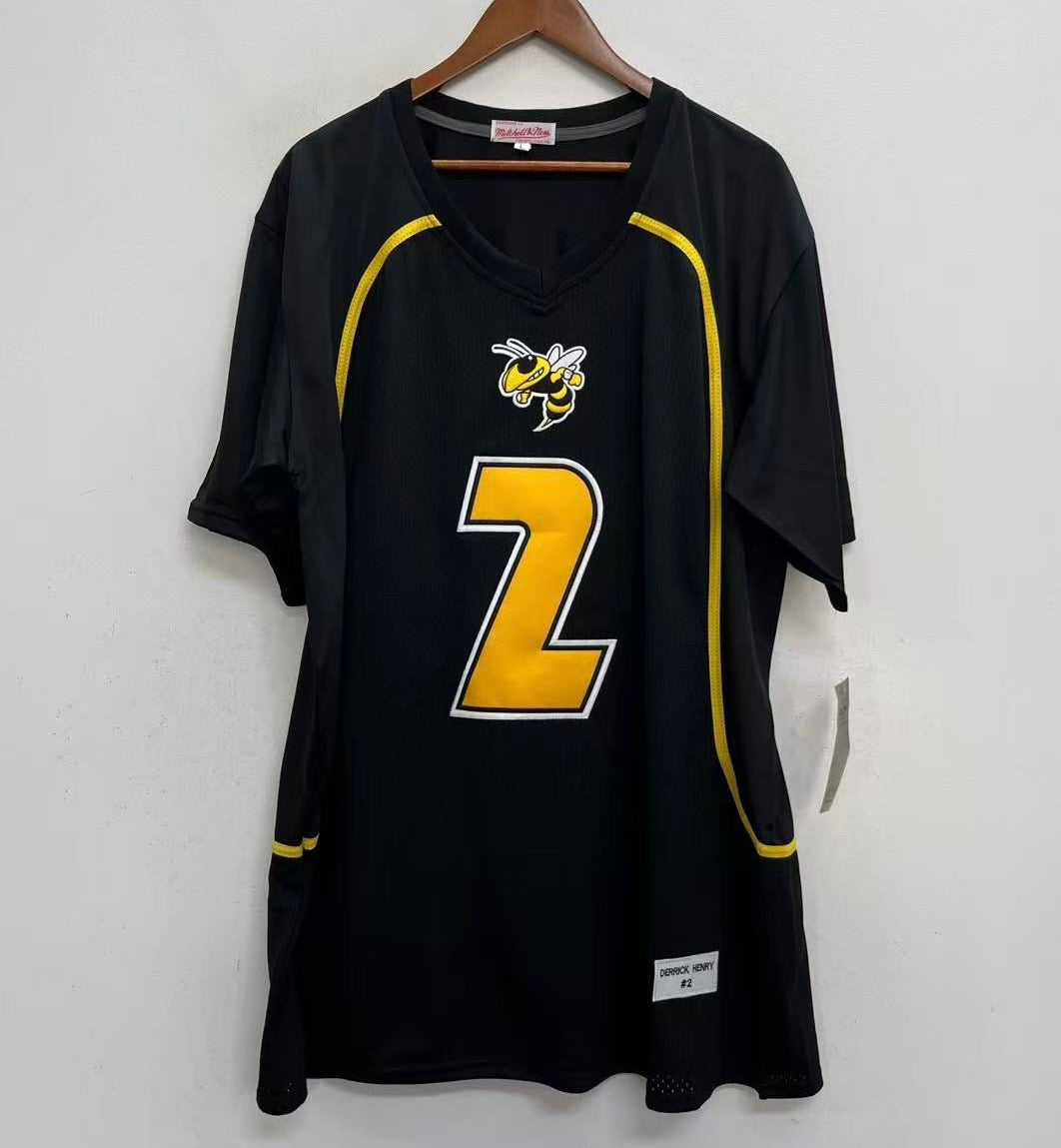 Derrick Henry High School Jersey Yulee Florida Black product image 2