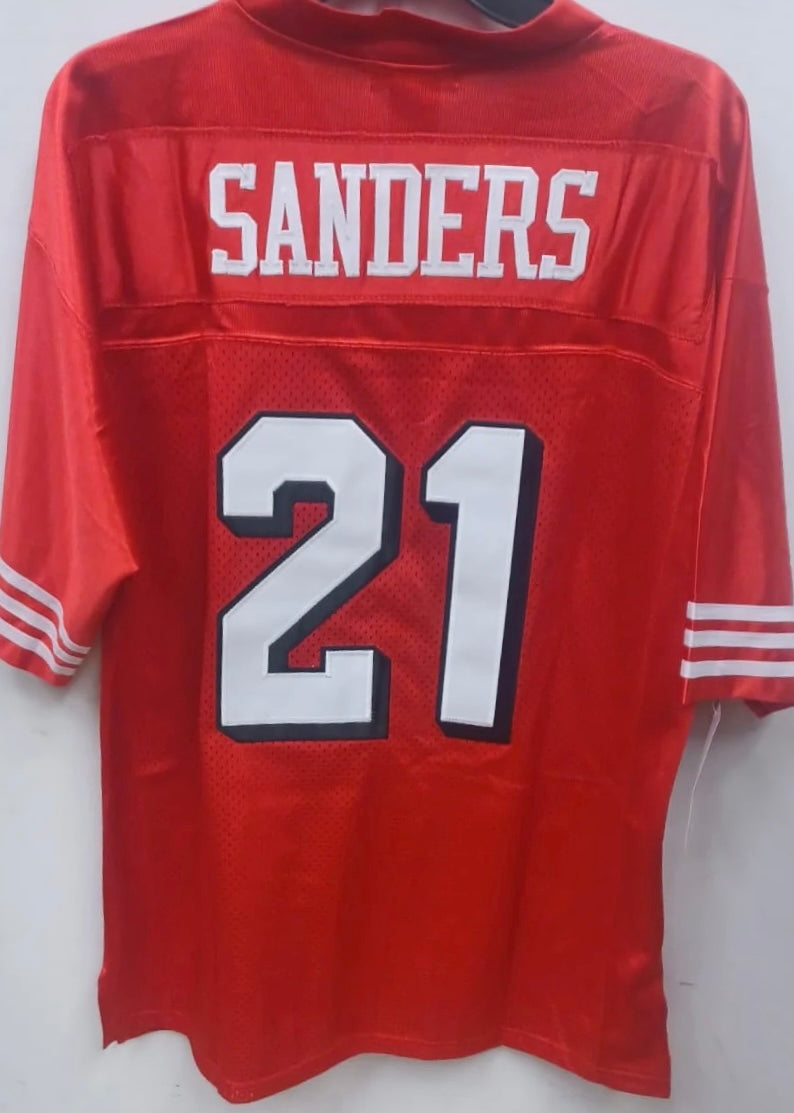 Deion Sanders San Francisco 49ers Official NFL Mitchell & product image 1