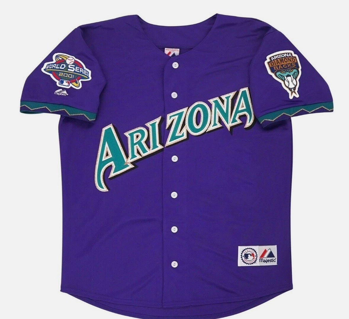 Steve Finley Arizona Diamondbacks 2001 World Series product image 2
