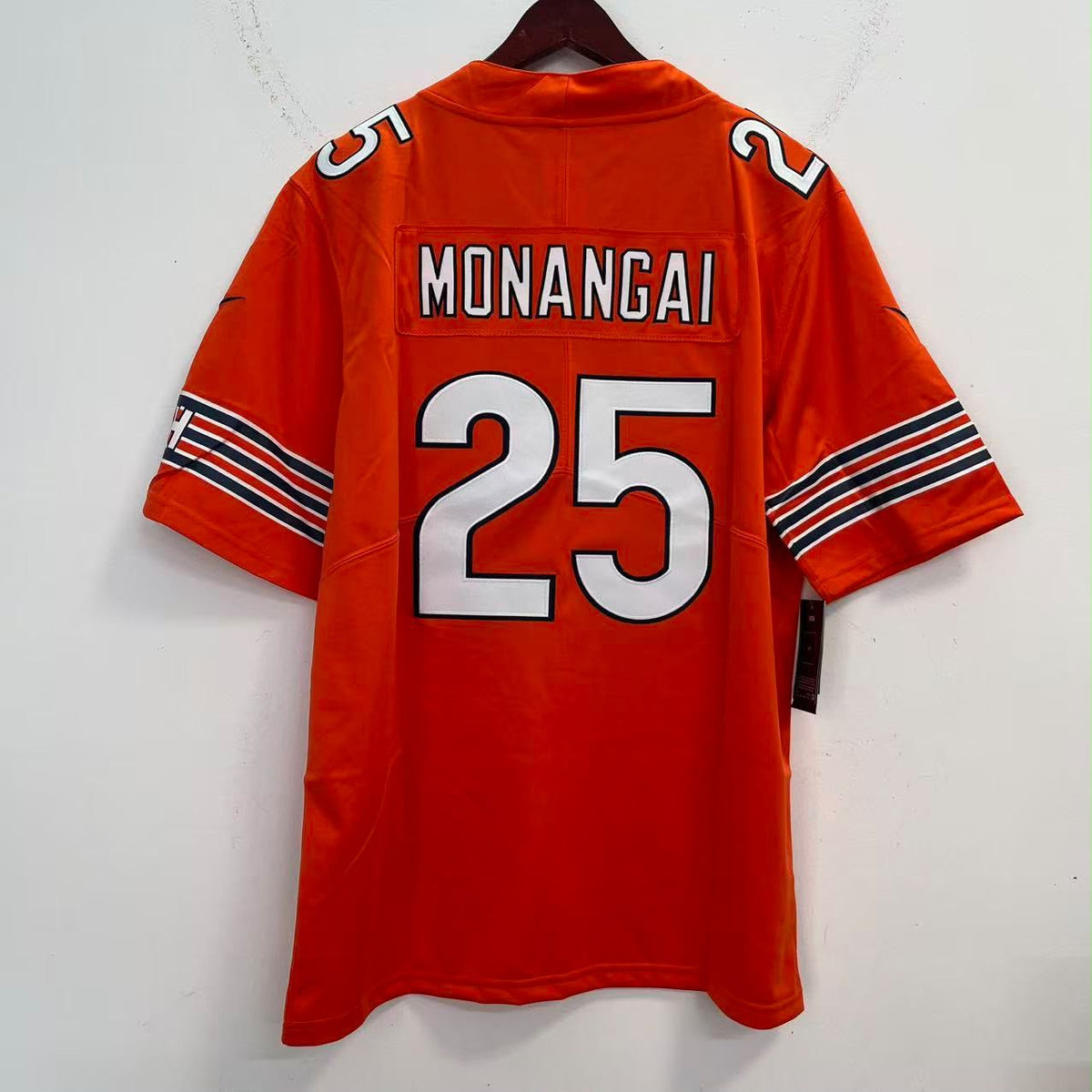 Kyle Monangai Chicago Bears official NFL Nike Jersey Orange product image 1