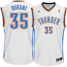 Kevin Durant OKC Oklahoma City Thunder Official NBA Adidas product image 1