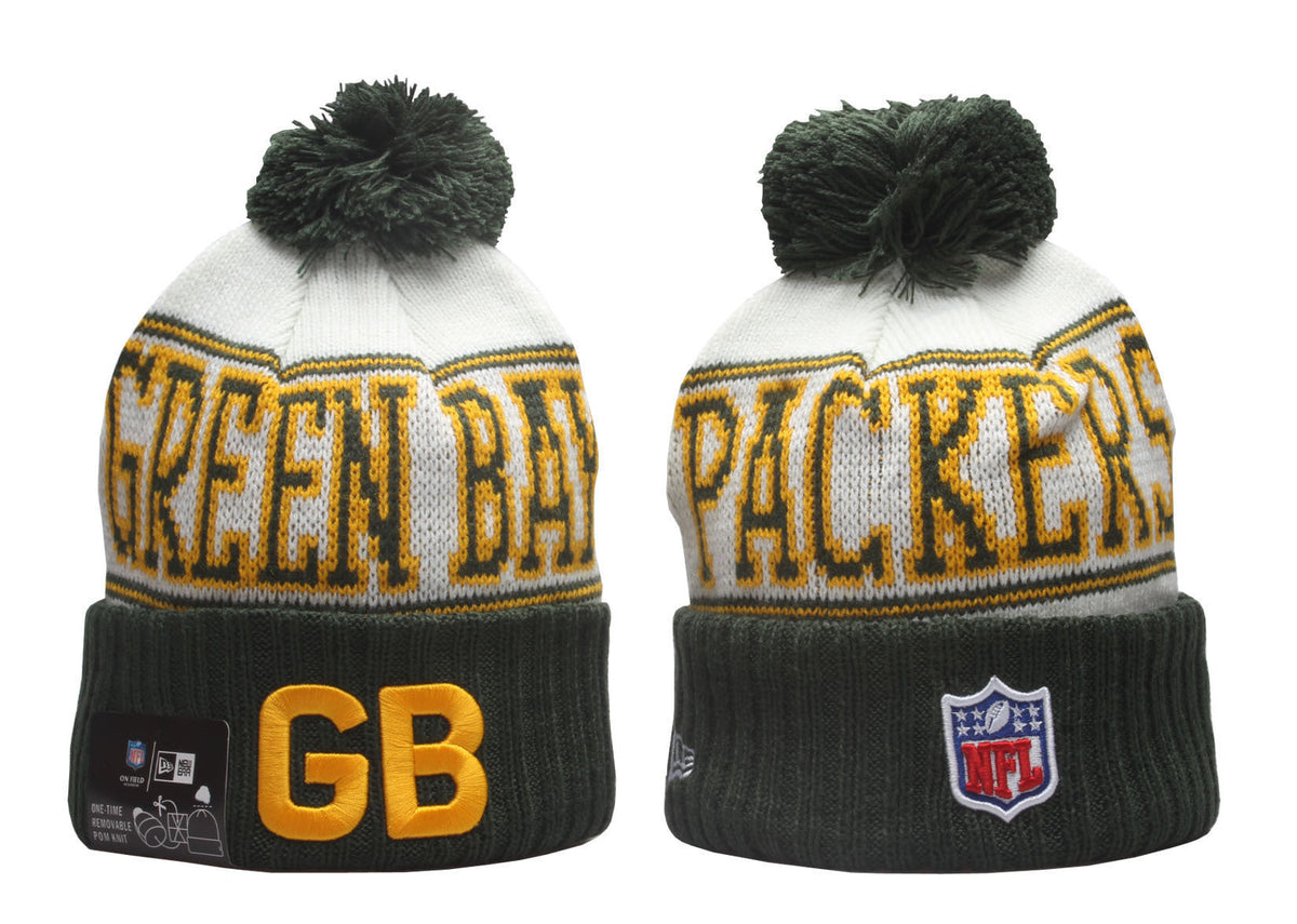 Green Bay Packers NFL New Era winter knit Hat with Pom product image 1