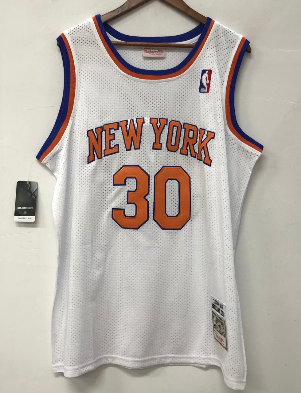 Bernard King New York Knicks Jersey Mitchell & Ness White product image 2