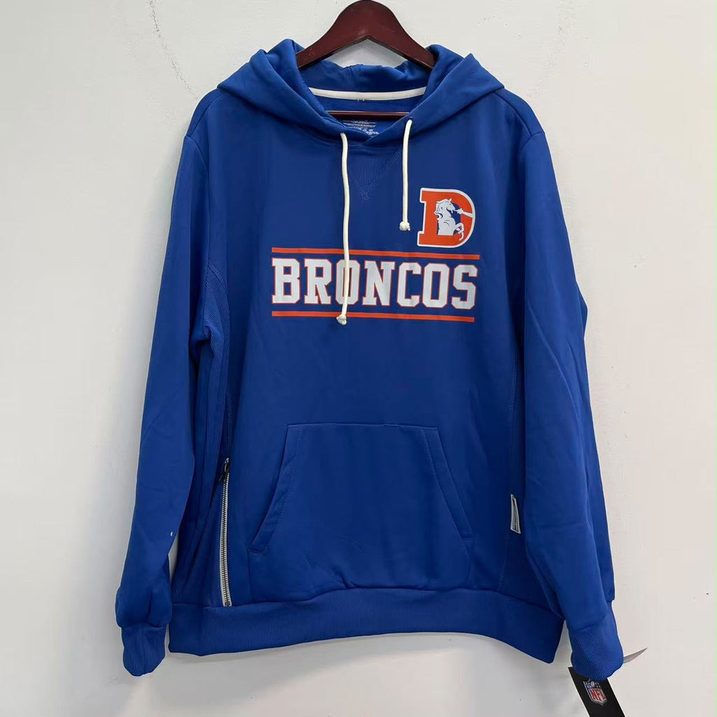 Denver Broncos Retro Logo throwback Official NFL hoodie product image 1