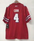 James Cook Buffalo Bills Official NFL Nike Jersey Red product image 1