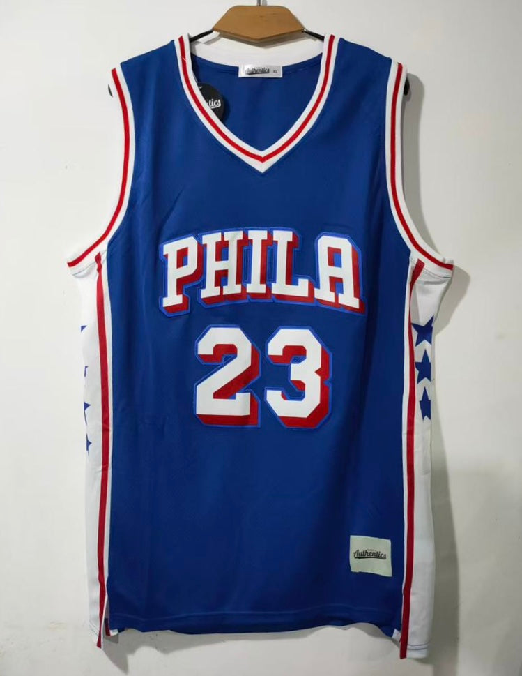 Lebron James Philadelphia 76ers Jersey Classic Authentics product image 2