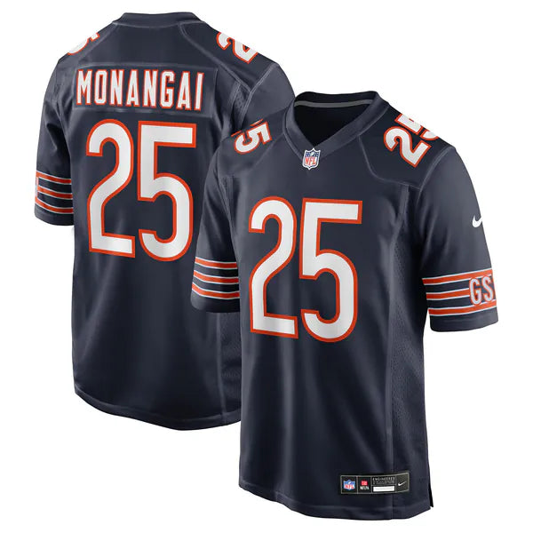 Kyle Monangai Chicago Bears official NFL Nike Jersey product image 1