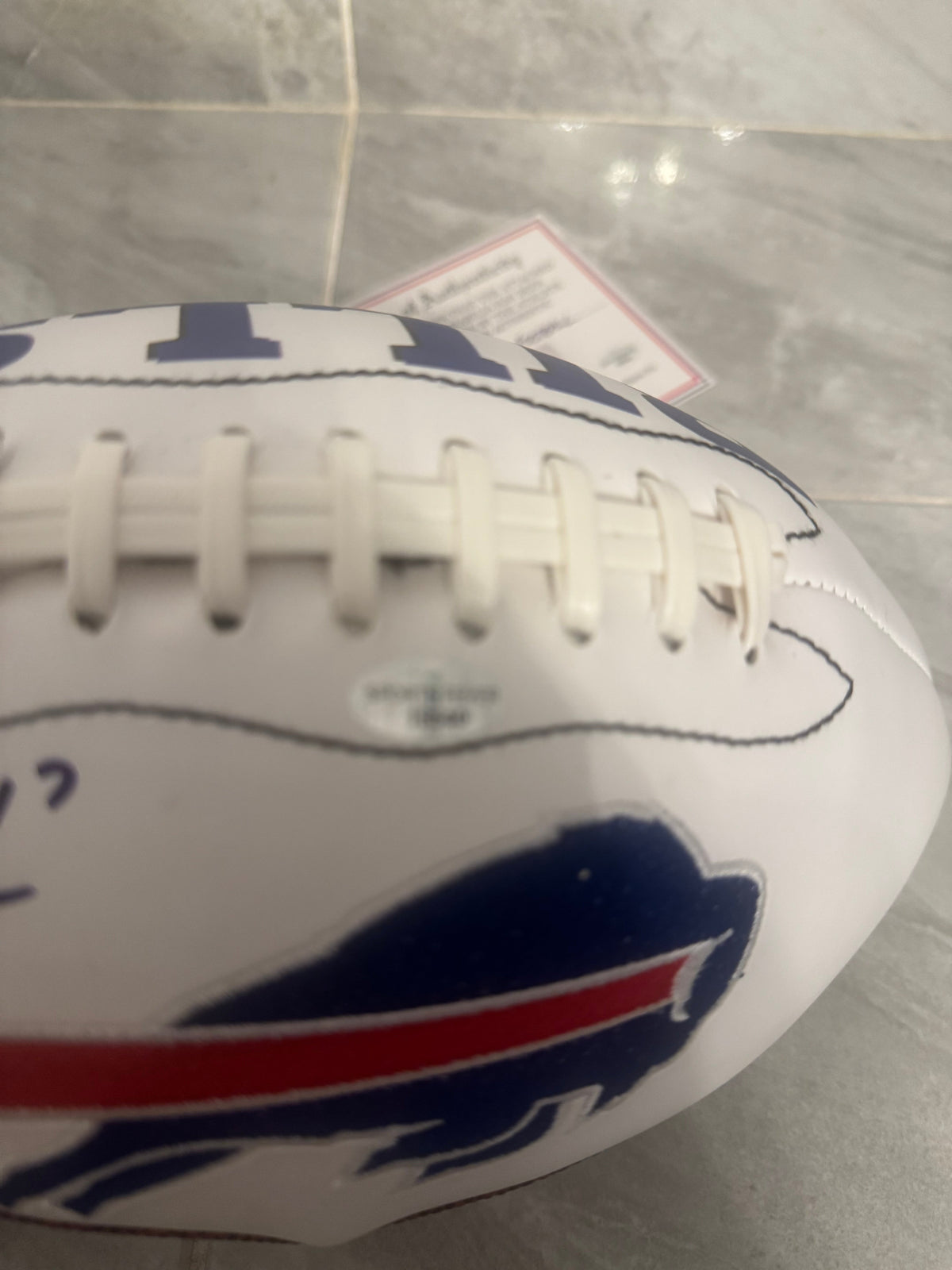 Josh Allen Buffalo Bills Autographed NFL Official Logo product image 4