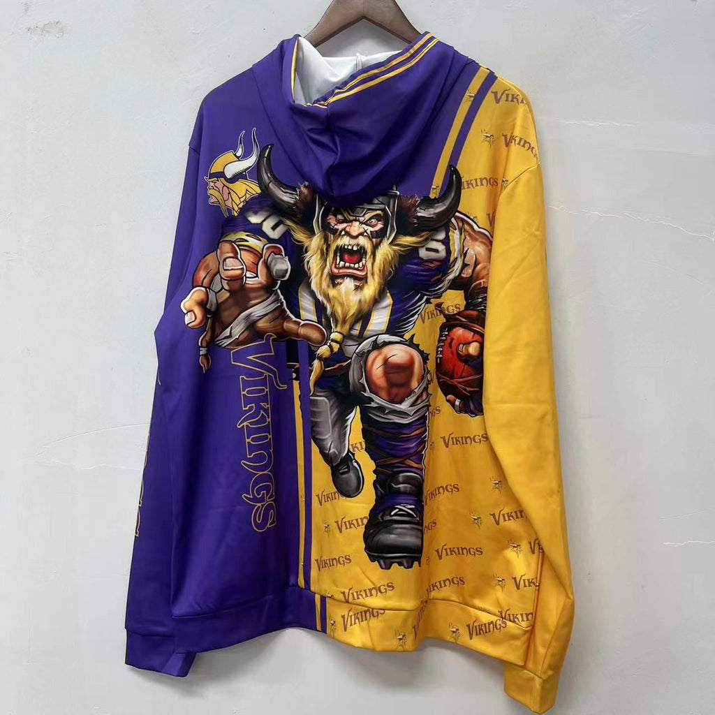 Minnesota Vikings lightweight hoodie Animated graphics product image 2