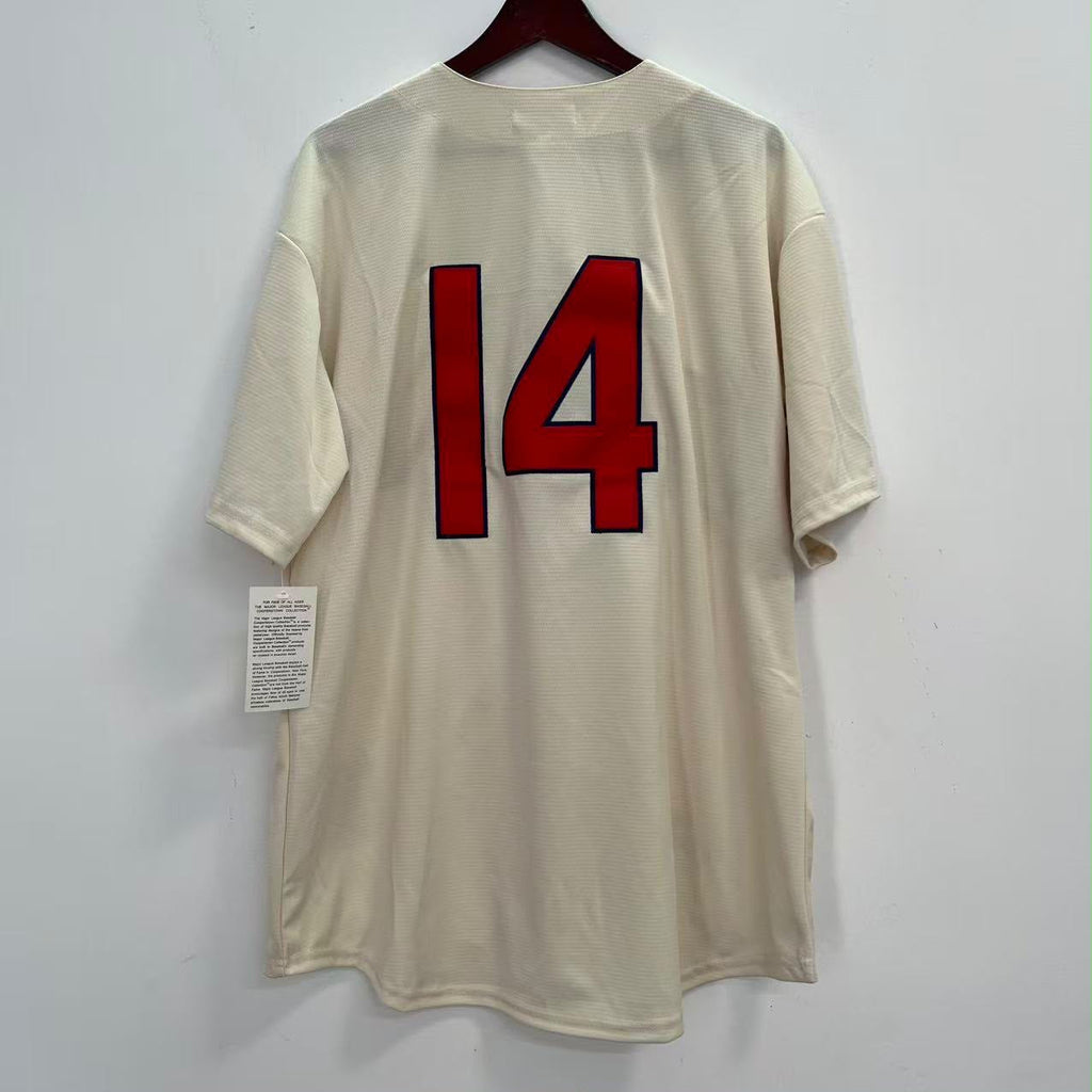 Larry Doby 1951 Cleveland Indians Official MLB Mitchell & product image 1