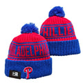 Philadelphia Phillies MLB New Era winter knit Hat with Pom product image 1