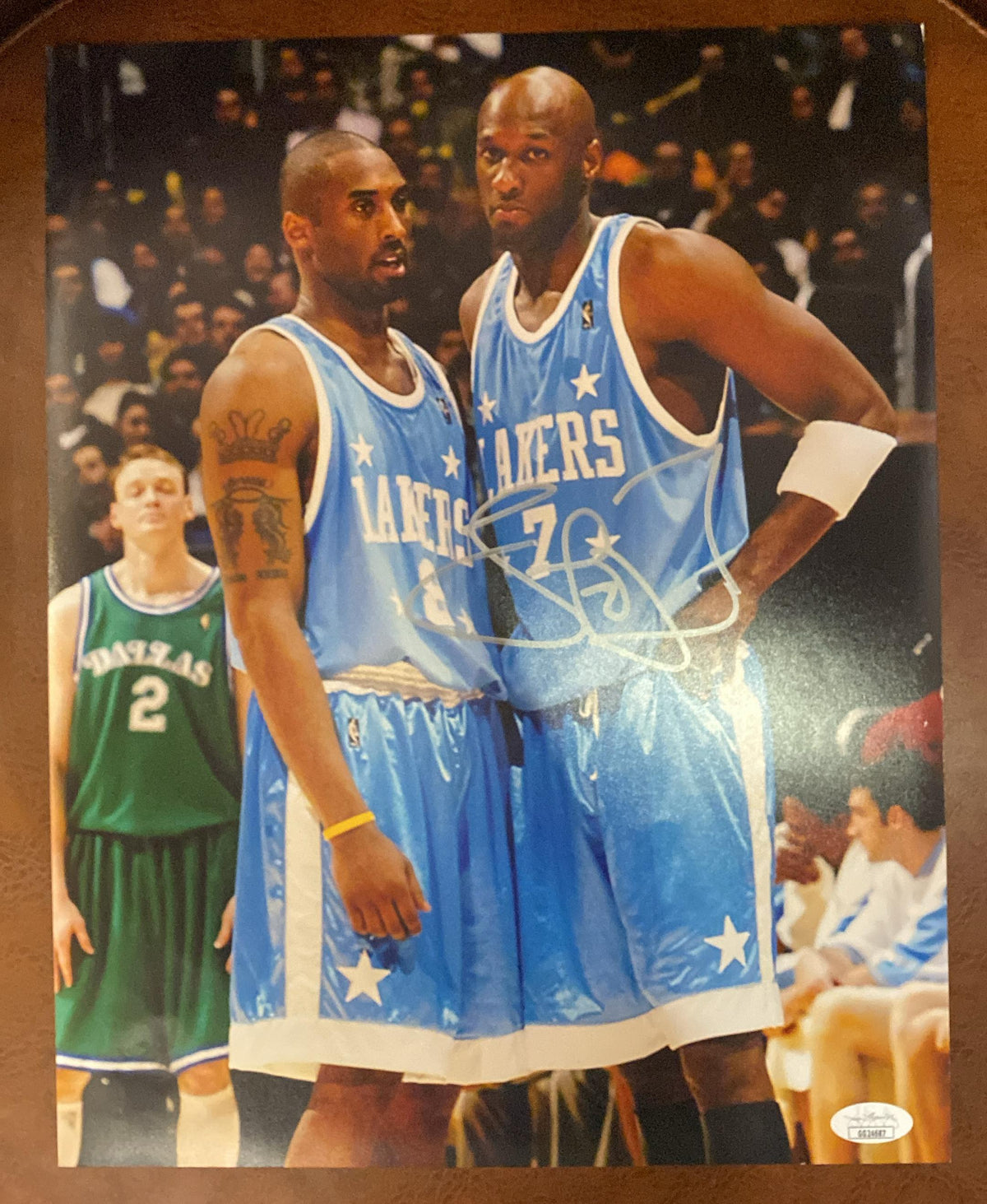 Lamar Odom (W/Kobe Bryant) Los Angeles Lakers Autographed product image 2