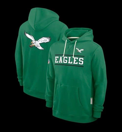 Philadelphia Eagles Official NFL Retro logo hoodie product image 1