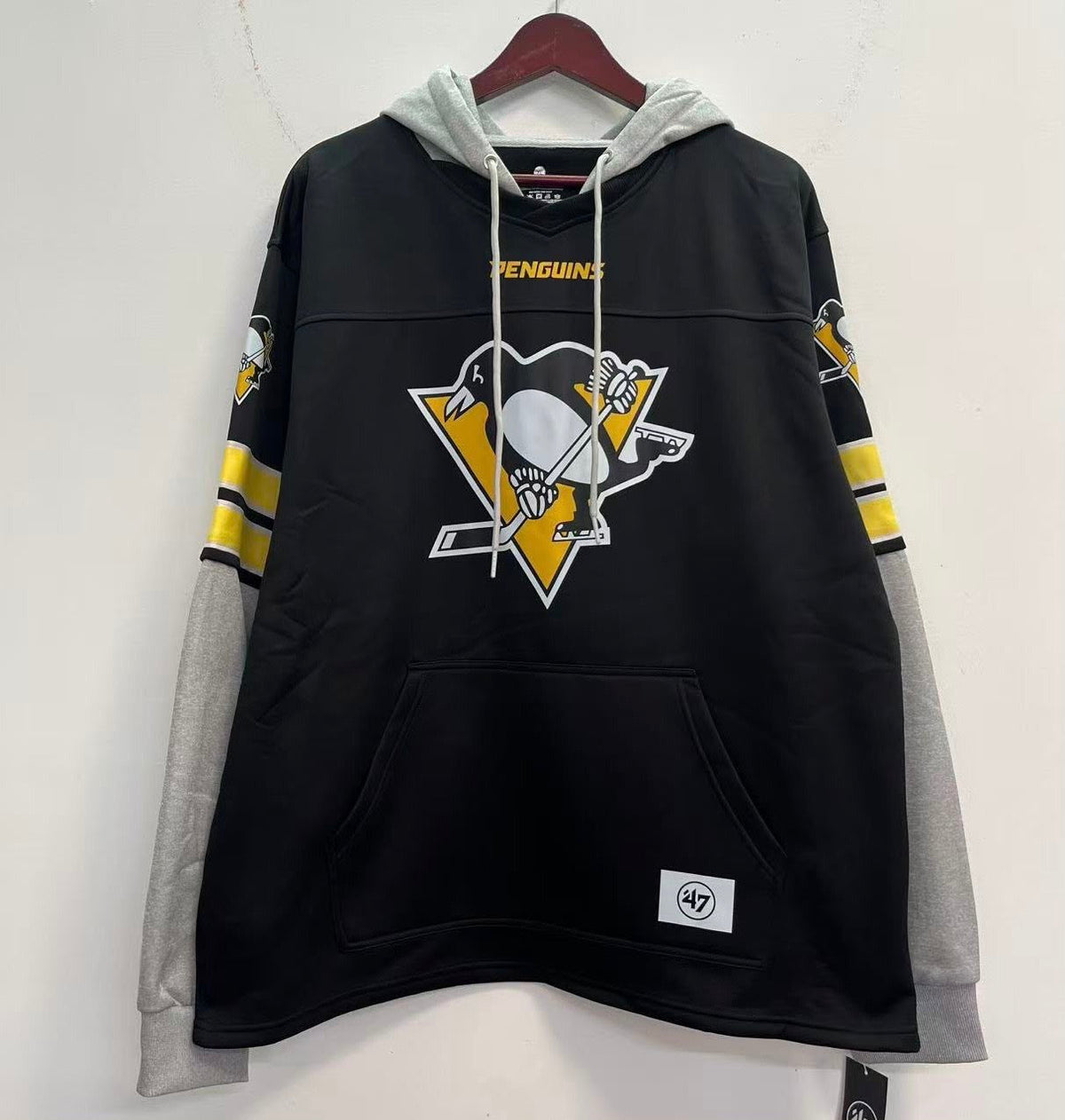 Pittsburgh Penguins Official NHL 47 brand hoodie product image 2
