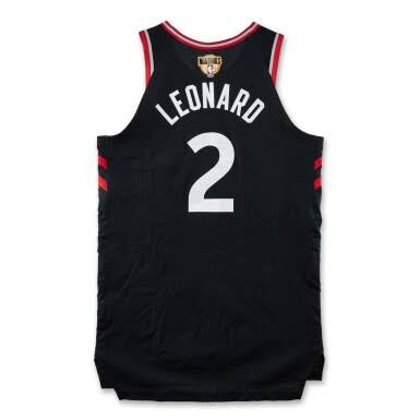 Kawhi Leonard Toronto Raptors Official NBA Nike Jersey black product image 2