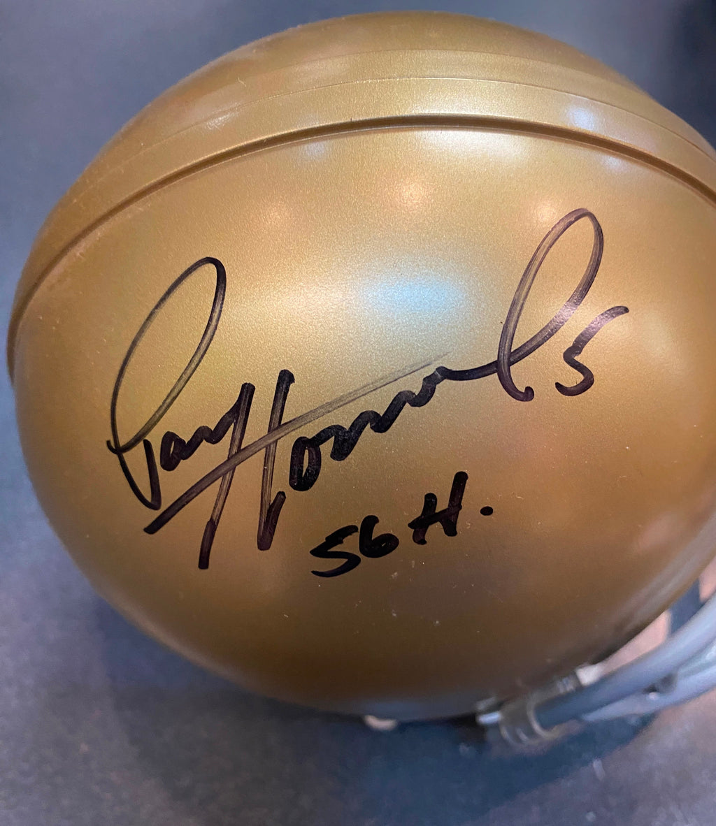 Paul Hornung Notre Dame Autographed Mini Helmet with COA product image 2