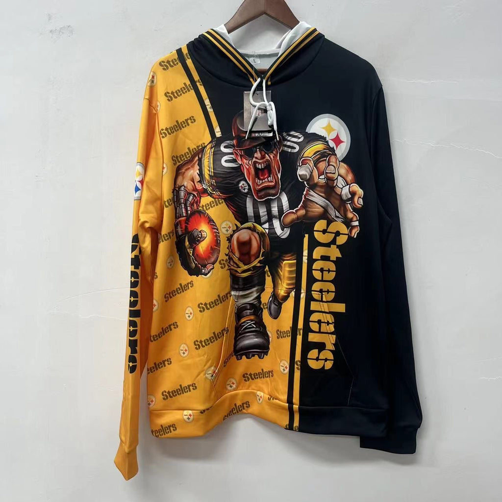 Pittsburgh Steelers lightweight hoodie Animated graphics product image 1