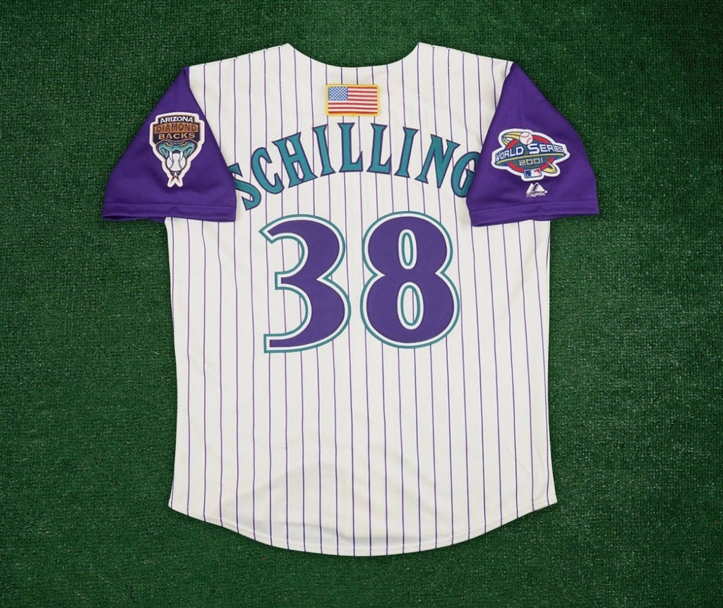 Curt Schilling Arizona Diamondbacks 2001 World Series product image 1