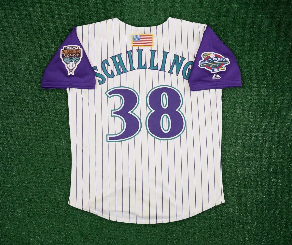 Curt Schilling Arizona Diamondbacks 2001 World Series product image 1