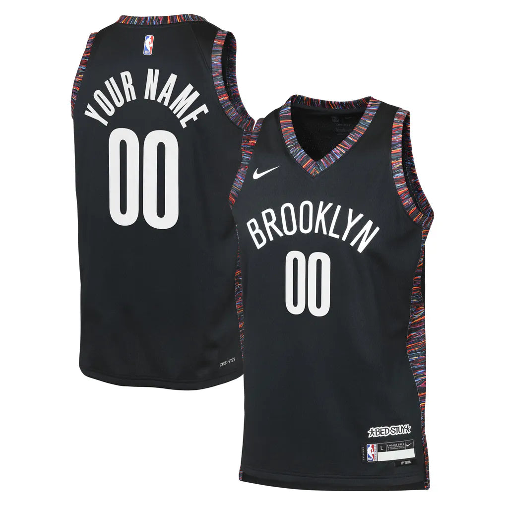 Choose Any Name & Number Brooklyn Nets YOUTH KIDS Official product image 2