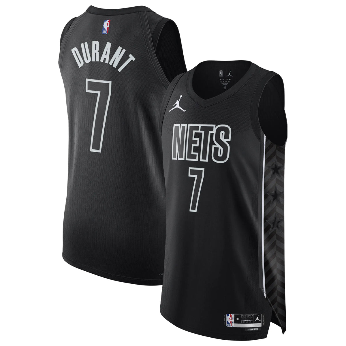 Kevin Durant Brooklyn Nets Official NBA Jordan brand Jersey product image 1