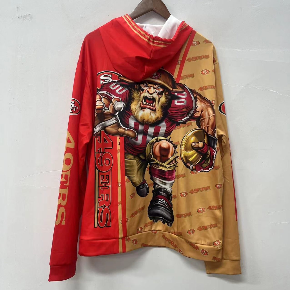 San Francisco 49ers lightweight hoodie Animated graphics product image 2
