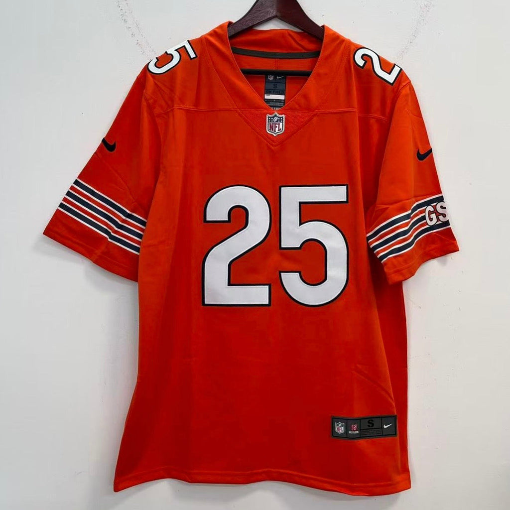 Kyle Monangai Chicago Bears official NFL Nike Jersey Orange product image 2