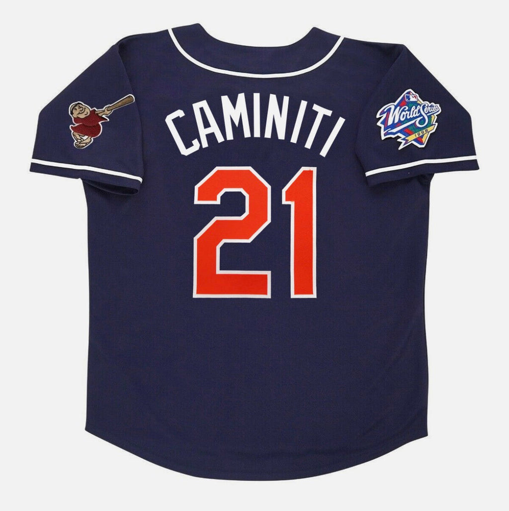Ken Caminiti San Diego Padres Official MLB Majestic 1998 product image 1