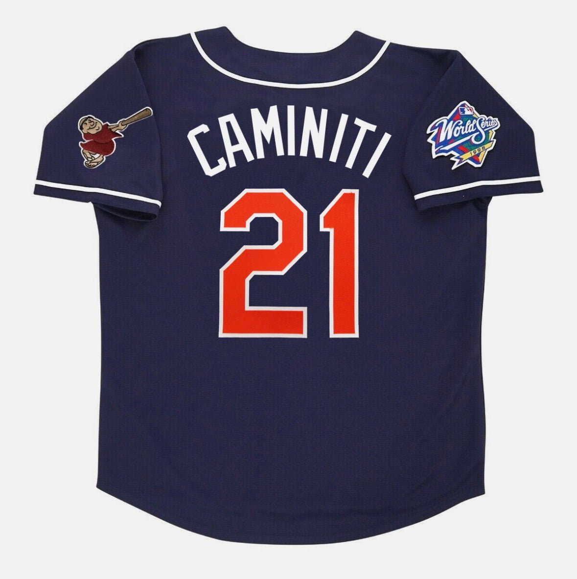 Ken Caminiti San Diego Padres Official MLB Majestic 1998 product image 1