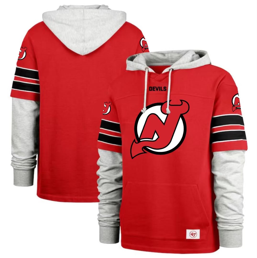 New Jersey Devils Official NHL 47 brand hoodie product image 1