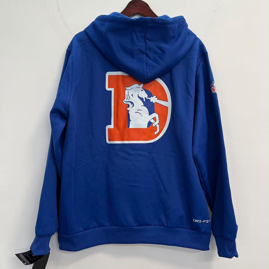Denver Broncos Retro Logo throwback Official NFL hoodie product image 2