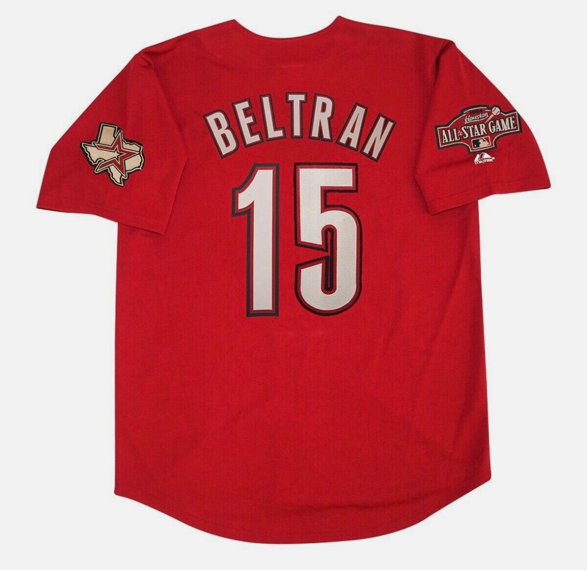Carlos Beltran 2004 Houston Astros Official MLB Majestic product image 1