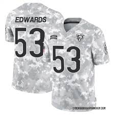 T.J. Edwards Chicago Bears official Nike NFL Salute to product image 1